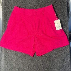 A New Day‎ Vibrant Pink Women's LinenShorts